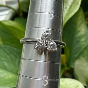 Three-stone Diamond Ring